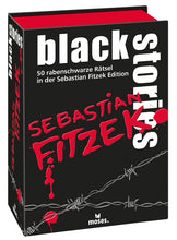 Laden Sie das Bild in den Galerie-Viewer, black stories - Sebastian Fitzek Edition