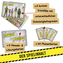 Laden Sie das Bild in den Galerie-Viewer, Unter Verdacht - Das kuriose Krimispiel mit acht Fällen