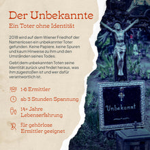 Laden Sie das Bild in den Galerie-Viewer, SOKO UNVERGESSEN – Fall 2: Der Unbekannte