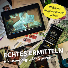 Laden Sie das Bild in den Galerie-Viewer, KRIMISPIEL - Das Bankett Teil2: Der Fluch des Diamanten von Ramanpur