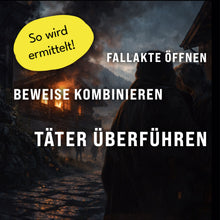 Laden Sie das Bild in den Galerie-Viewer, KRIMISPIEL - Der Brand: Ein Dorf und seine Geheimnisse