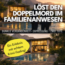 Laden Sie das Bild in den Galerie-Viewer, KRIMISPIEL - Das Familiengeheimnis: Zwei Tote im Hause Bouchard