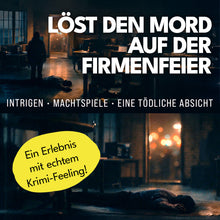Laden Sie das Bild in den Galerie-Viewer, KRIMISPIEL - Die Firmenfeier: Das letzte Fest des Oliver Borgmann