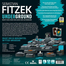 Laden Sie das Bild in den Galerie-Viewer, Sebastian Fitzek - Underground