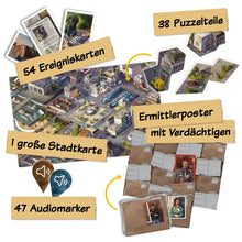 Laden Sie das Bild in den Galerie-Viewer, Hidden Games Krimi-Brettspiel: Wer hat Mr. Reed getötet?
