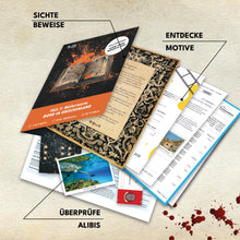 Laden Sie das Bild in den Galerie-Viewer, KRIMI GAMES - Fall 5: Bücherwurm