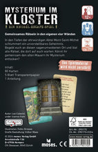 Laden Sie das Bild in den Galerie-Viewer, Mysterium im Kloster - Ein Knobel-Escape-Spiel