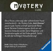 Laden Sie das Bild in den Galerie-Viewer, Mystery Cube - Lost Places: Das Arzt-Zimmer