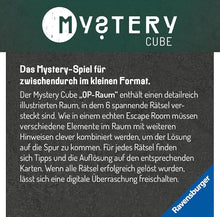 Laden Sie das Bild in den Galerie-Viewer, Mystery Cube - Lost Places: Der OP-Raum