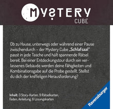 Laden Sie das Bild in den Galerie-Viewer, Mystery Cube - Lost Places: Der Schlafsaal
