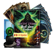Laden Sie das Bild in den Galerie-Viewer, Horrordinner - Ruf der Tiefen