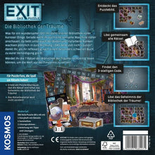 Laden Sie das Bild in den Galerie-Viewer, EXIT - Das Puzzle - Die Bibliothek der Träume