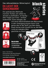 Laden Sie das Bild in den Galerie-Viewer, black stories - Da lacht der Sensenmann!