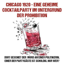 Laden Sie das Bild in den Galerie-Viewer, Murder Mystery Party - Cocktail Mortale