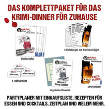 Laden Sie das Bild in den Galerie-Viewer, Murder Mystery Party - Cocktail Mortale