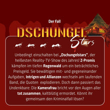 Laden Sie das Bild in den Galerie-Viewer, Mord bei Tisch: Dschungelstars