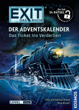 Laden Sie das Bild in den Galerie-Viewer, EXIT Das Buch - Der Adventskalender: Das Ticket ins Verderben