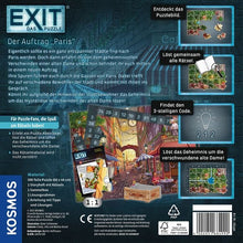 Laden Sie das Bild in den Galerie-Viewer, EXIT - Das Puzzle - Der Auftrag "Paris"