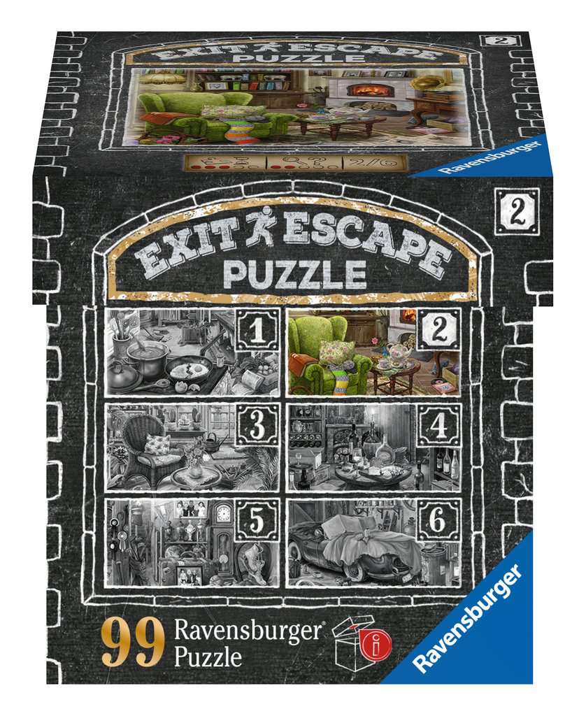 EXIT Puzzle 16878 - Im Gutshaus Wohnzimmer