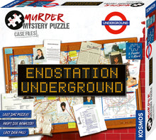 Laden Sie das Bild in den Galerie-Viewer, Murder Mystery Puzzle – Endstation Underground