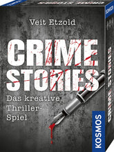 Laden Sie das Bild in den Galerie-Viewer, Veit Etzold Crime Stories - Das kreative Thriller-Spiel