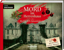 Laden Sie das Bild in den Galerie-Viewer, Mord im Herrenhaus - Ein Escape-Adventskalender für Einsteiger