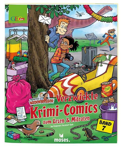 GEOlino Redaktion Wadenbeißer: Verzwickte Krimi-Comics zum Lesen & Mitraten (Band 7)