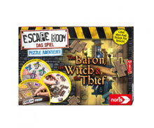 Laden Sie das Bild in den Galerie-Viewer, Escape Room Das Spiel Puzzle Abenteuer - The Baron, The Witch &amp; The Thief