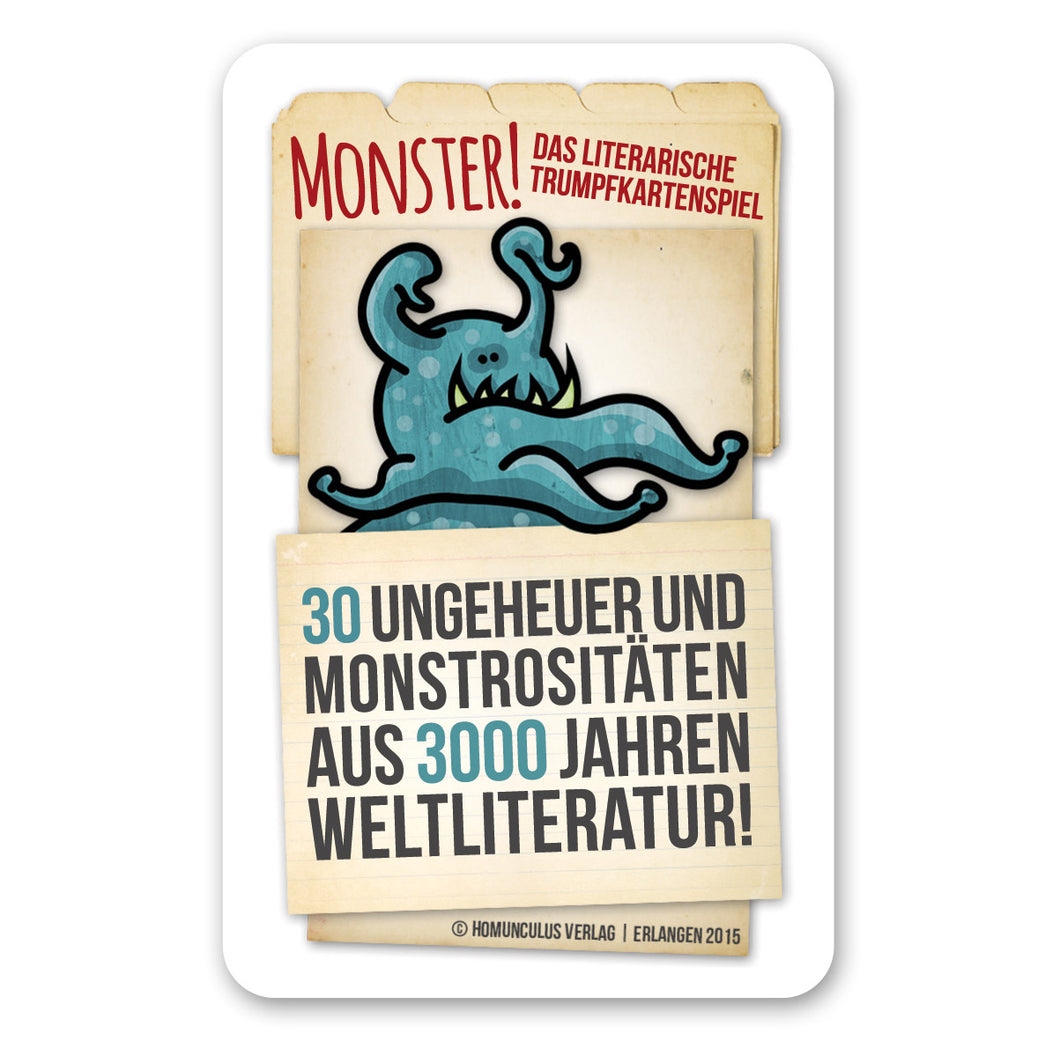 Monster! - Das literarische Trumpfkartenspiel