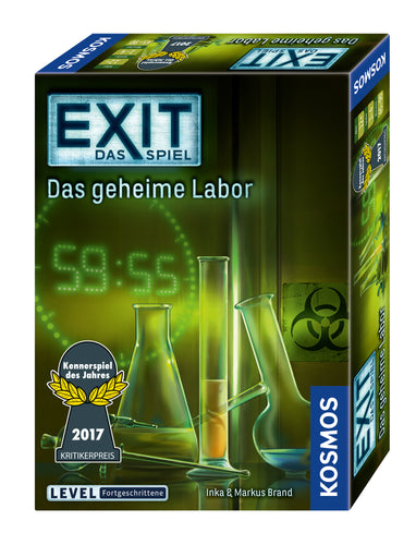 EXIT - Das Spiel: Das geheime Labor (Kennerspiel 2017)